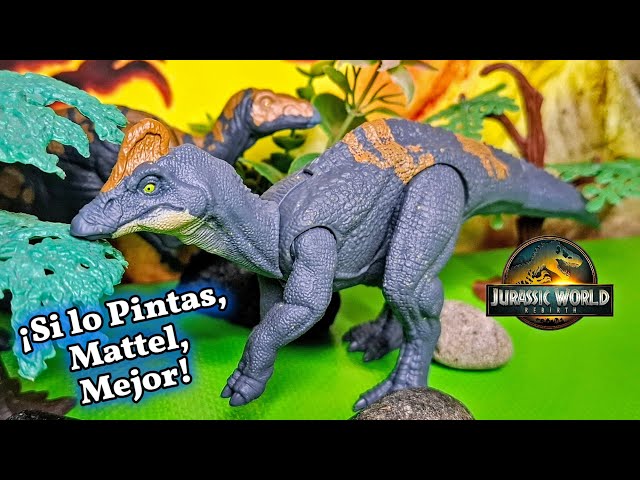 Vídeo relacionado con Jurassic World Rebirth Frenzy Pack Figura de dinosaurio Minqaria, juguete auténtico, juego digital