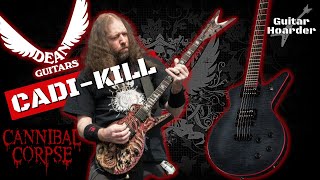 Video thumbnail for Dean Guitars Rob Barrett Cadi-Kill Cadillac ( Cannibal Corpse ) - My Guitar Collection by Guitar Hoarder
