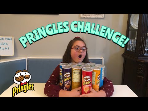 Pringles Challenge with Madi!