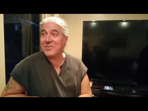 Mike Sharing at His Baptism