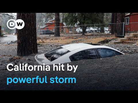 California braces for more extreme weather | DW News