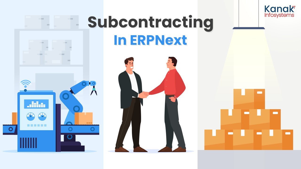 How to manage Subcontracting Process in ERPNext.