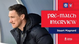 🗣️ Pre-Match Interview | Stuart Maynard | Rochdale AFC (A)