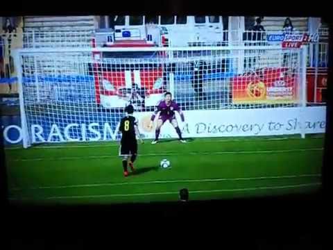 Alper Ademoglu Croatia U17 vs Belgium U17 penalts