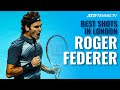 Roger Federer: Best ATP Finals Shots In London!