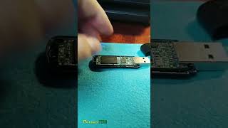 HOW TO RECOVER BROKEN USB FLASH DRIVE NOT RECOGNIZED #shorts
