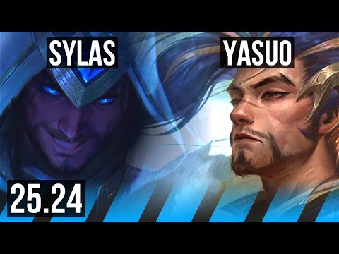 SYLAS vs YASUO (MID) | EUW Master | 25.24