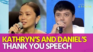 Download lagu Ang mensahe nina Kathryn Bernardo at Daniel Padilla sa kanilang contract signing sa ABS-CBN mp3