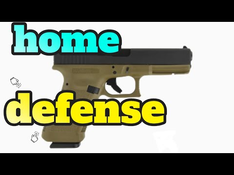 Best home defense firearm (Glock 17)...