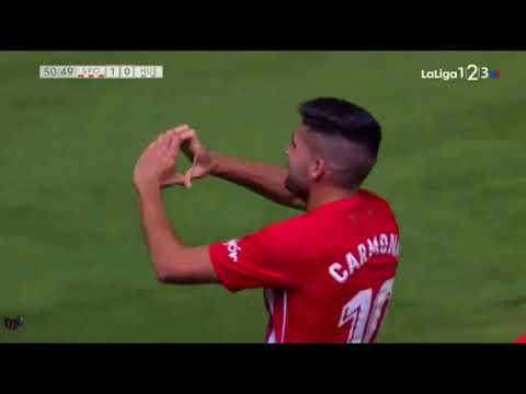 Carmona [1-0] - Jª10: Real Sporting - SD Huesca (esRadio Asturias)