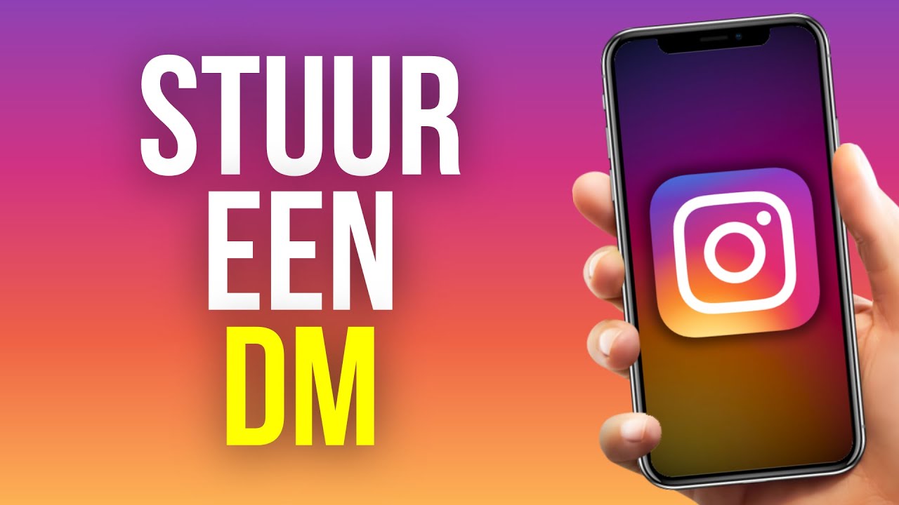 Een DM oftewel privébericht sturen op Instagram