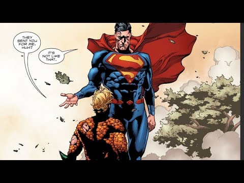 Aquaman Stands Up To Superman