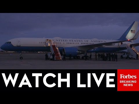 Video | WATCH LIVE: President Trump Departs JBA On Air Force One En Route To Mount Pocono, Pennsylvania