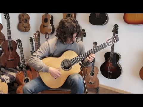 Arturo Sanzano 2019 classical guitar - masterbuilt by the famous Ex Jose Ramirez luthier - nice sounding guitar - check video! image 13