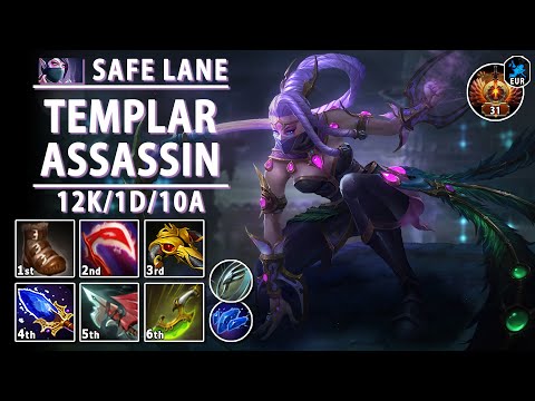 Templar Assassin Safe Lane Carry | 7.31 | Pos 1 TA Play | Dota 2 Immortal Gameplay