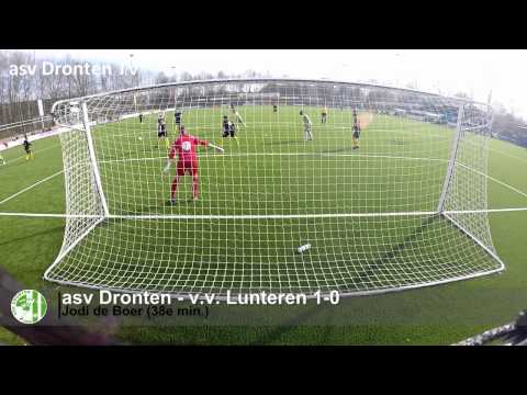 Doelpunt: asv Dronten - v.v. Lunteren 1-0