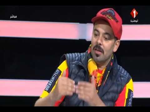 محمد علي بن جمعة يغني لفوز الترجي