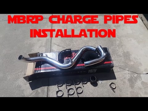 Installation (MBRP Charge Pipes on Focus ST)