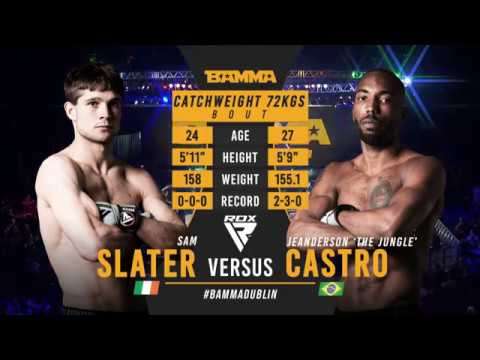 Sam Slater vs Jeanderson Castro | BAMMA 35