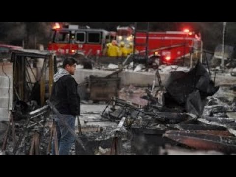 The rebuilding process after the deadly California wildfires