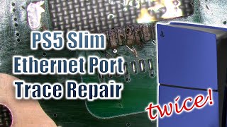 This PS5 Slim Ethernet Port Broke AGAIN After I Fixed It! My Fault Or Not?