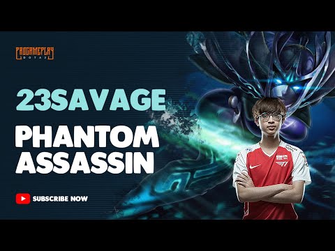 23Savage Phantom Assassin Safe Lane Dota 2 | Ranked Match | Gameplay