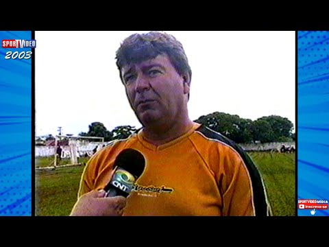 SPORTVÍDEO MEMÓRIA 2003 -  AMARILDO VIEIRA MANDA RECADO PARA OS URUBUS QUE QUERIAM O FIM DA LUSA.