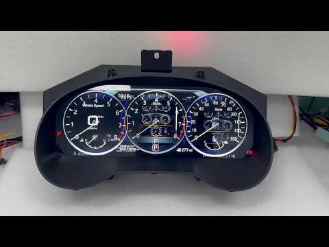 Digital Cluster Dash Panel Speedometer Dashboard Upgrade Renault Nissan Teana Pathfinder X-Trail