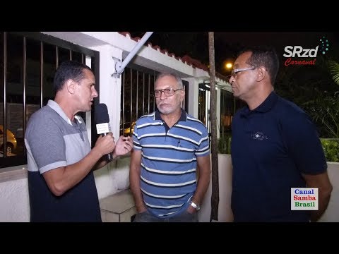 BANDEIRANTES DO SABOÓ - Entrevista dos Carnavalescos: João Henrique e Paulo Sérgio - 20.09.2017