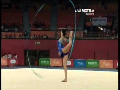 Nicola Bosio 2010 Commonwealth Games Ribbon Team Final