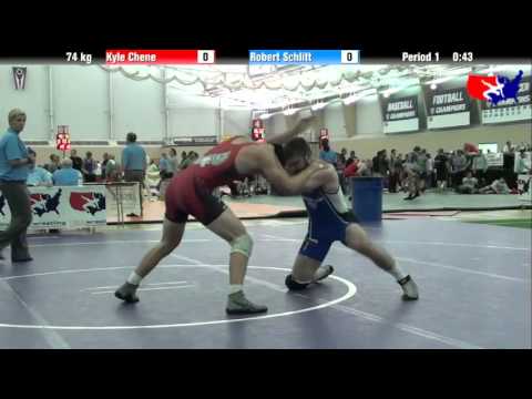 Kyle Chene vs. Robert Schlitt at 2013 ASICS University Nationals - FS