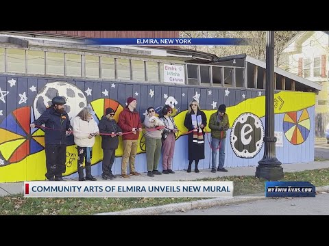Community Arts of Elmira unveils new mural