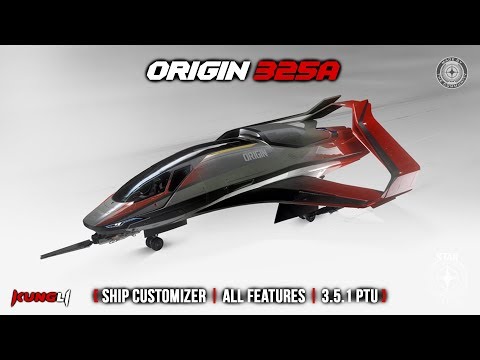 Origin 325a - Ship Customizer - All Features | Star Citizen PTU 3.5.1