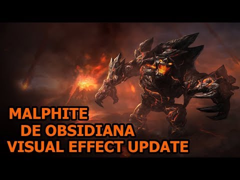 Malphite de Obsidiana Visual Effect Update 2019 Spotlight