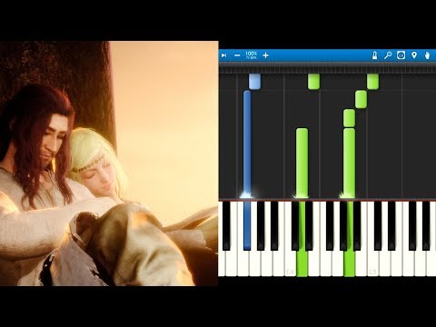 【FF15】Prayer of the Oracle - 星神子の祈り歌 - (Piano)+Sheet Music【EPISODE ARDYN】