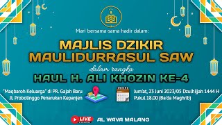 Download lagu 🔴 LIVE STREAMING MAJELIS DZIKIR WA MAULIDURRASUL SAW & HAUL Ke - IV H. ALI KHOZIN mp3