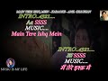 Main Tere Ishq Mein Karaoke With Scrolling Lyrics Eng. & हिंदी
