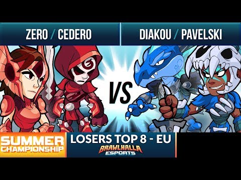 Zero & Cedero vs Diakou & Pavelski - Losers Top 8 - Summer Championship 2019 2v2 EU