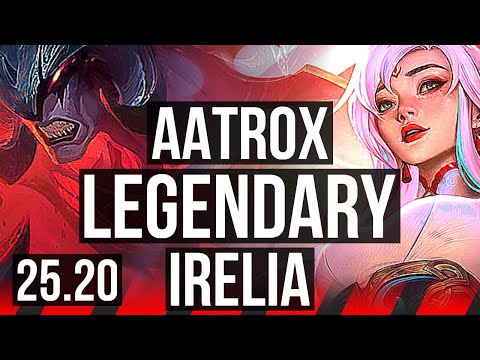 AATROX vs IRELIA (TOP) | 10/2/6, Legendary | KR Master | 25.20