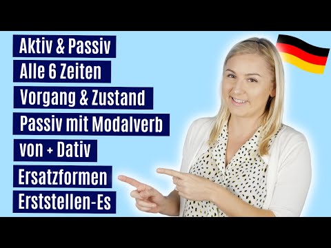 Das deutsche Passiv: Alles, was du brauchst - einfach erklärt! B1/B2/C1
