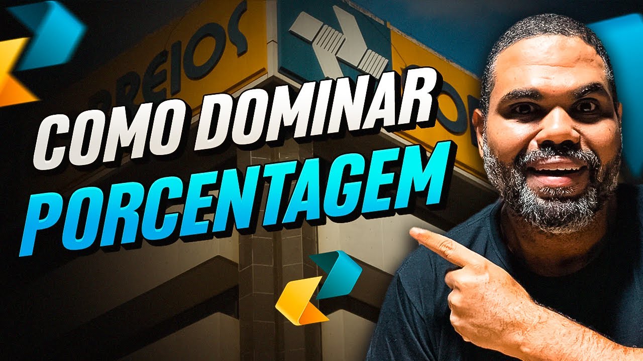 Concurso Correios: Como Dominar Porcentagem na IBFC.