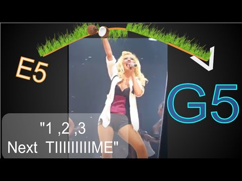 Christina Aguilera - Voluntary G5 Belt Slide - "Next Time" ( Baltimore 2007)