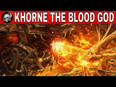 KHORNE THE BLOOD GOD IN WARHAMMER 40000