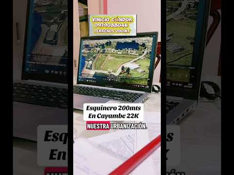 Contactese 0979088046 en CAYAMBE sector puntiatzil con todos los servicios básicos y escrituras en