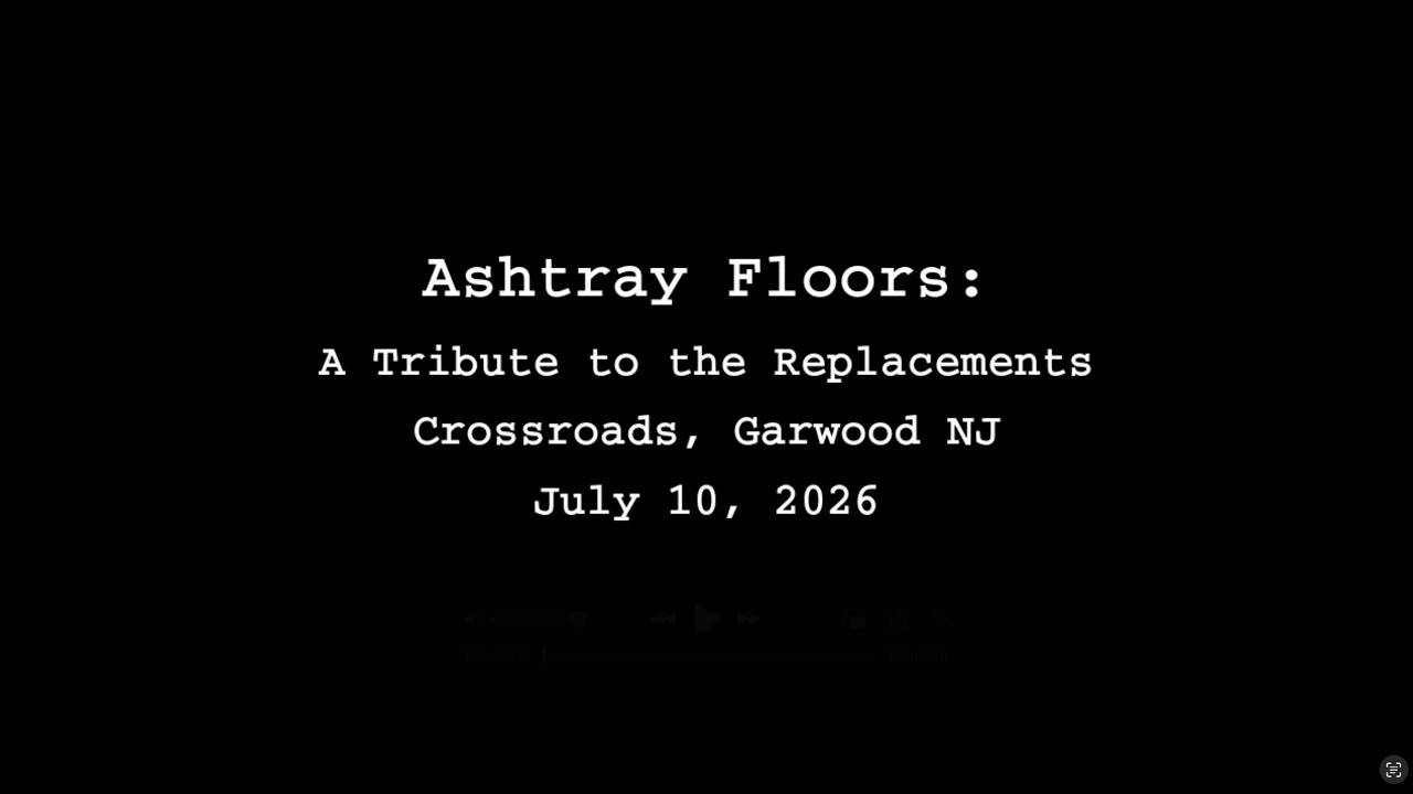 Ashtray Floors — Full Set, Crossroads