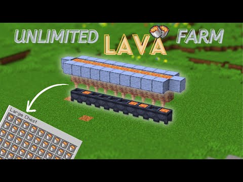 Lava Farming in Minecraft 1.20 - You Won't Believe How Easy It Is!