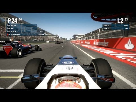 F1 2012, 24th to 1st, 100% race, legend ai, Kobayashi, Monza