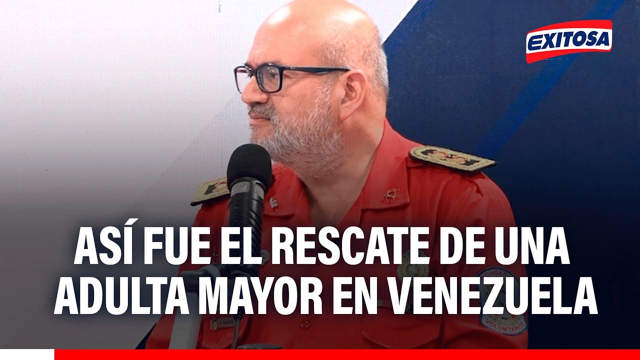 🔴🔵 USAR Perú revela cómo logró rescatar a una adulta mayor tras los terremotos en Venezuela