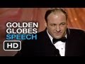 James Gandolfini Acceptance Speech Golden Globes 2000 Awards Show HD