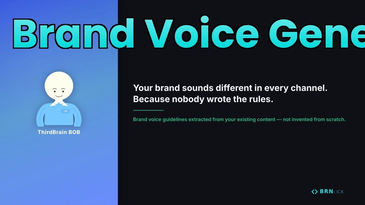 Your brand sounds different in every channel.